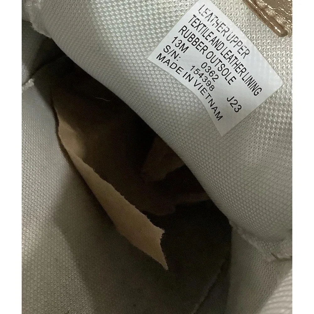 New TORY BURCH DOUBLE T HOWELL COURT SNEAKER WHITE SIZE 13 M